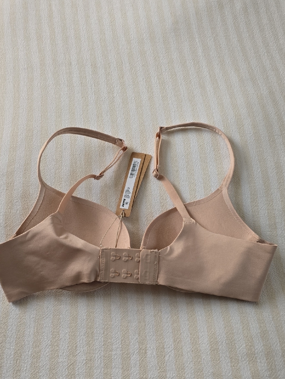 SKIMS Ultimate Push Up Plunge Bra Size:32B Mica - Picture 3 of 5
